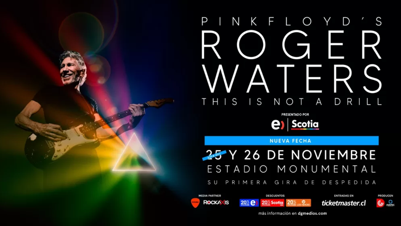 Roger Waters This Is Not a Drill Chile 25.11.2023 Estadio Monumental