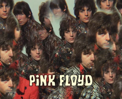 Pink Floyd en la portada de The Piper at the Gates of Dawn 1967