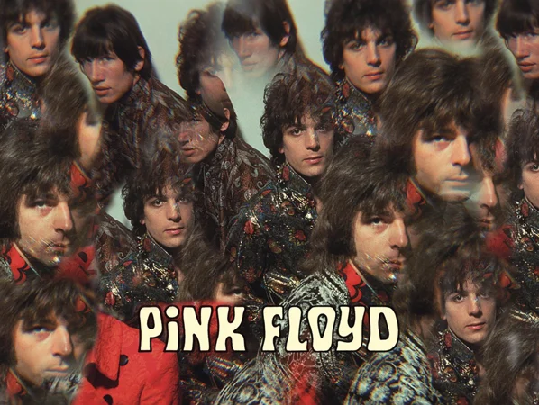 Pink Floyd en la portada de The Piper at the Gates of Dawn 1967