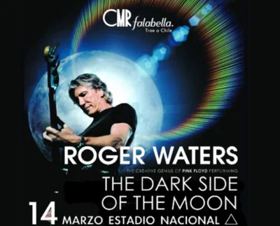 Roger Waters en Estadio Nacional Chile 2007 interpretando The Dark Side of the Moon de Pink Floyd